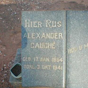 CAUCHE Alexander 1884-1941