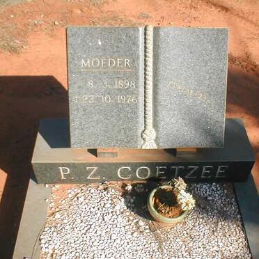 COETZEE P.Z. 1898-1976