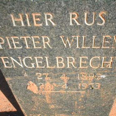 ENGELBRECHT Pieter Willem 1897-1973