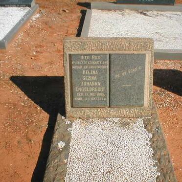 ENGELBRECHT Helena Gezina Johanna 1899-1958
