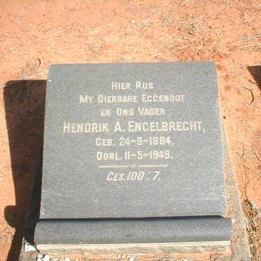 ENGELBRECHT Hendrik A.  1884-1949