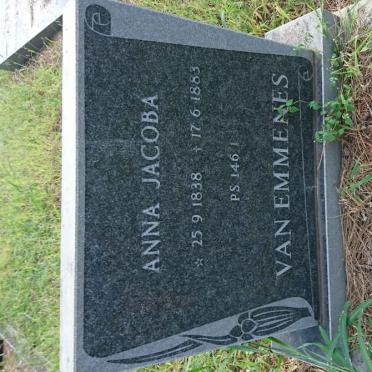 EMMENES Anna Jacoba, van 1938-1983