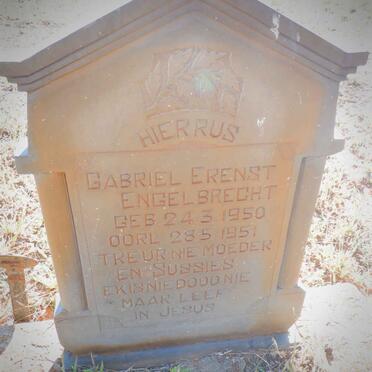 ENGELBRECHT Gabriel Erenst 1950-1951