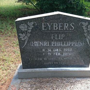 EYBERS Henry Phillippus 1952-1976