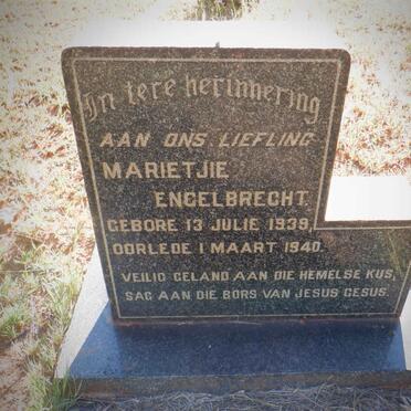 ENGELBRECHT Marietjie 1939-1940