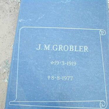 GROBLER J.M. 1919-1977