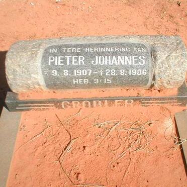 GROBLER Pieter Johannes 1907-1986