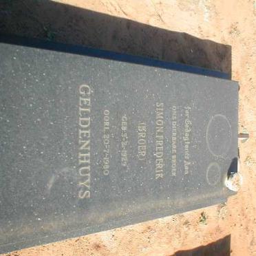 GELDENHUYS Simon Frederik 1929-1980
