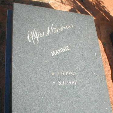 HAMMAN H.J. 1930-1987