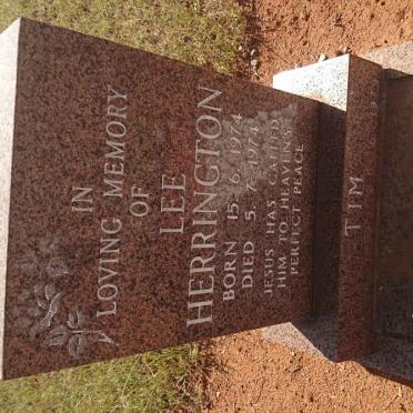 HERRINGTON Lee 1974-1974