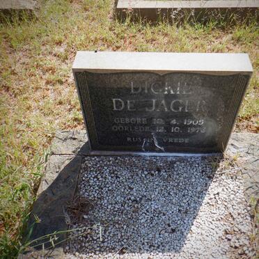 JAGER Dickie, de 1905-1976