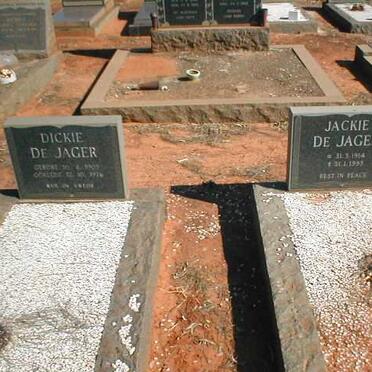 JAGER Dickie, de 1905-1976 &amp; Jackie 1914-1993
