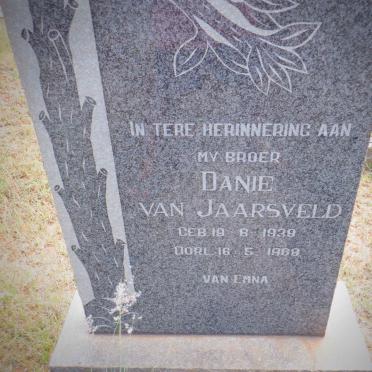 JAARSVELD Danie, van 1939-1969
