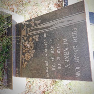 KEARNEY Edith Sarah Ann 1888-1978