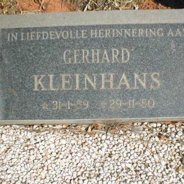 KLEINHANS Gerhard 1959-1980
