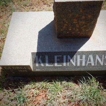 KLEINHANS George 1925- &amp; Bok 1931-1990