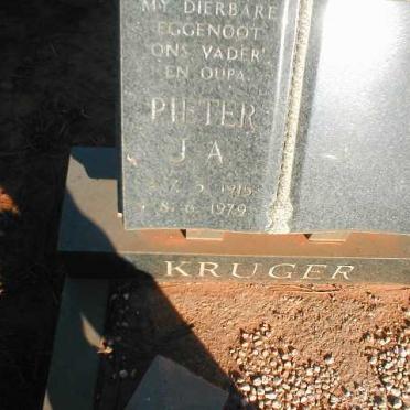 KRUGER Pieter J.A. 1915-1979