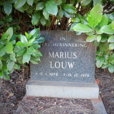 LOUW Marius 1976-1978