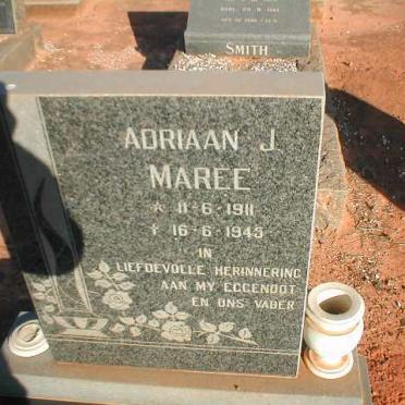 MAREE Adriaan J. 1911-1945