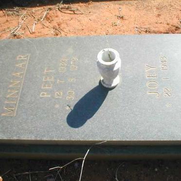 MINNAAR Peet 1930-1979 &amp; Joey 1943-