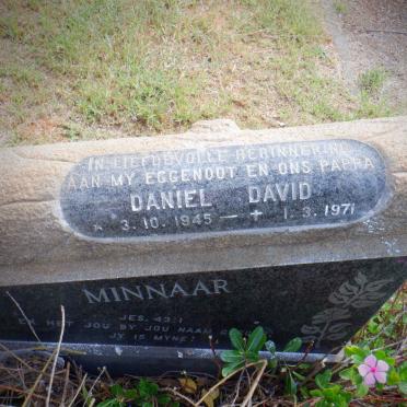MINNAAR Daniel David 1945-1971