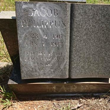 MARE Jacob Philippus 1917-1977