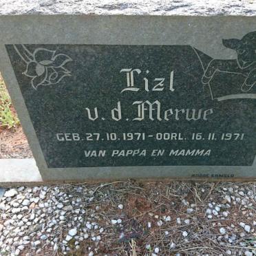 MERWE Lizl, v.d. 1971-1971