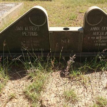 NEL Jan Albert Petrus  1905-1973 &amp; Anna Odelia Mucolina V.D. WESTHUIZEN 1908-1992