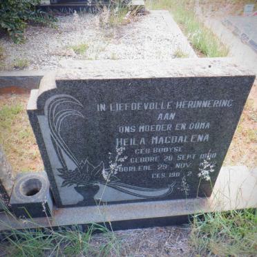 PRINSLOO Frederik George 1887-1970 &amp; Heila Magdalena BOOYSE 1890-1972