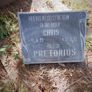 PRETORIUS Chris 1973-1992