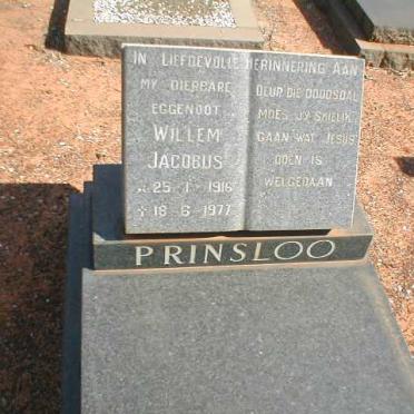 PRINSLOO Willem Jacobus 1916-1977