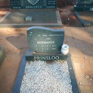 PRINSLOO Hermanus 1937-1983