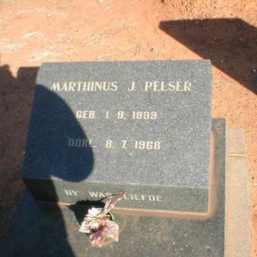 PELSER Marthinus J. 1899-1968