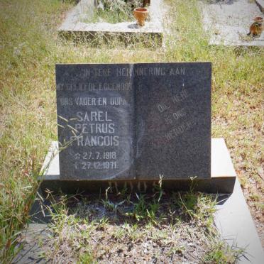ROOS Sarel Petrus Francois 1918-1971