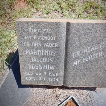 ROSSOUW Marthinus Jacobus 1926-1974