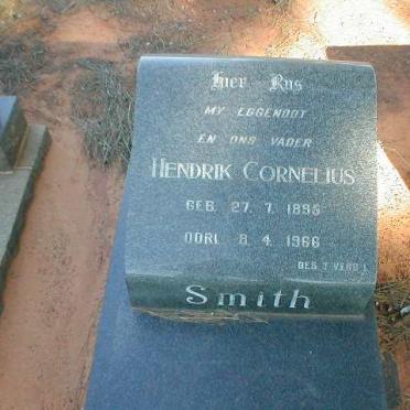 SMITH Cornelius 1895-1966