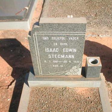 STEGMAN Isaac Edwin 1910-1976