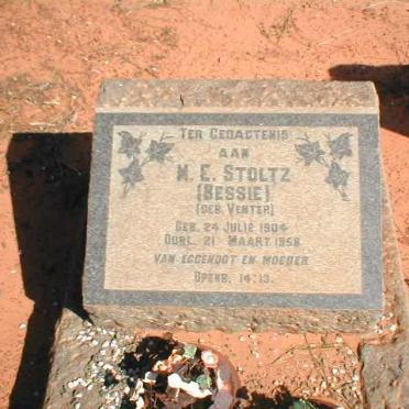 STOLTZ M.E. nee VENTER 1904-1958