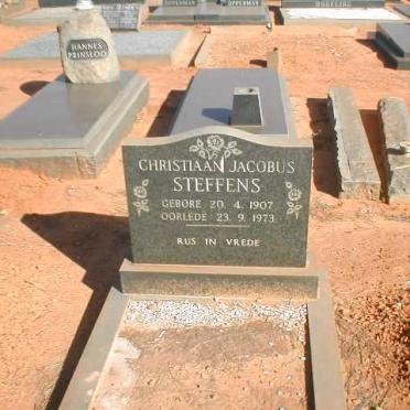 STEFFENS Christiaan Jacobus 1907-1973