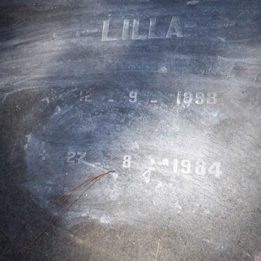 SPIES Elizabeth Gerarda Jacoba Lilla 1898-1984