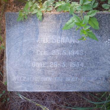 SCHANS V.D. 1943-1954