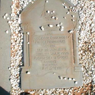 STEYN Pieter Hermanus 1879-1959