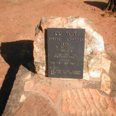 TOIT Barend Johannes, du 1927-1984