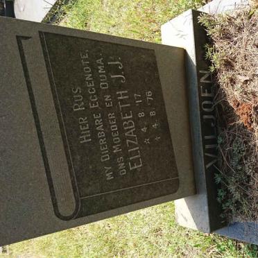 VILJOEN Elizabeth J.J. 1917-1976