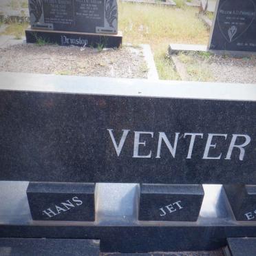 VENTER Johannes Jurie 1915-1986 &amp; Hester Susanna Johanna ROBBERTZE 1926-2016 :: VENTER Esther 1958-1978