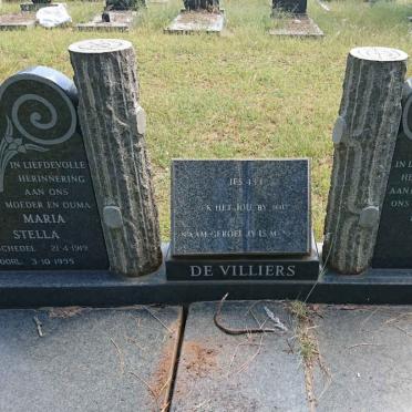 VILLIERS Henning Jacobus, de 1912-1985 &amp; Maria Stella SCHEDEL 1919-1995