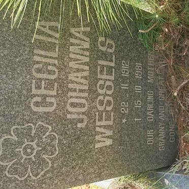 WESSELS Cecilia Johanna 1912-1981 :: WESSELS Mildred Norma Elizabeth 1932-1997