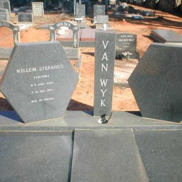 WYK Willem Stephanus, van 1939-1972