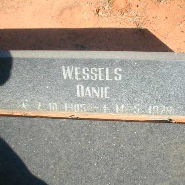 WESSELS Danie 1905-1976