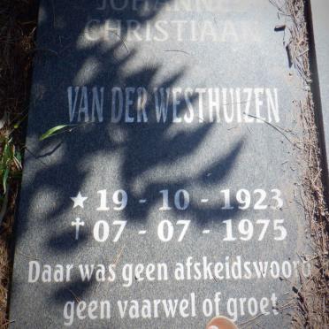 WESTHUIZEN Johannes Christiaan, van der 1923-1975 &amp; Anna Magrietha SMITH 1928-2002 :: SMITH Joyce 1931-2002